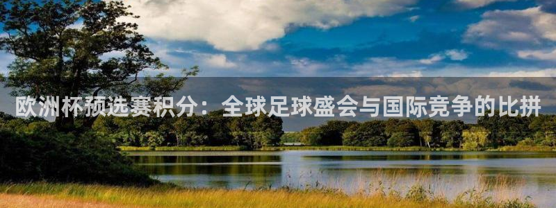 2026世界杯买球:欧洲杯预选赛积分:全球足球盛会与国际竞争的比拼